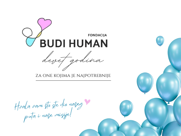 Fondacija Budi human obilježava devet godina postojanja: 132 mališana dobilo šansu za zdravije djetinjstvo!